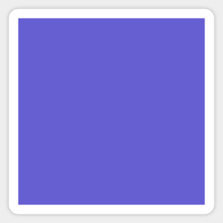 Dark Periwinkle Purple Sticker